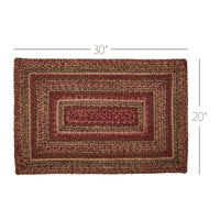Thumbnail for Cider Mill Jute Braided Rug Rect 20