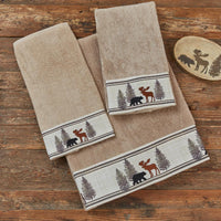 Thumbnail for Black - Forest Bath Towel - Park Designs - The Fox Decor