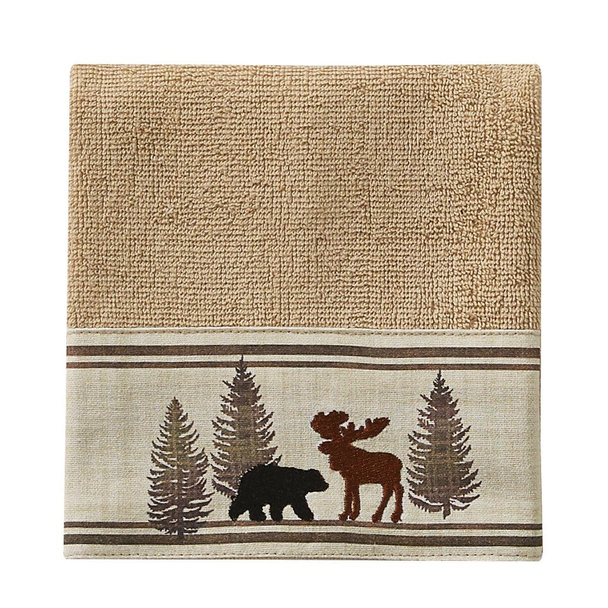 Black Forest Wash Cloth Set of 2 - Park Designs - The Fox Decor