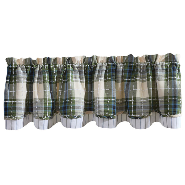 Troutman Lined Layered Valance 16