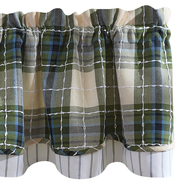 Troutman Lined Layered Valance 16
