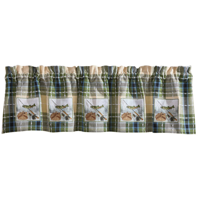 Troutman Lined Patch Valance 14