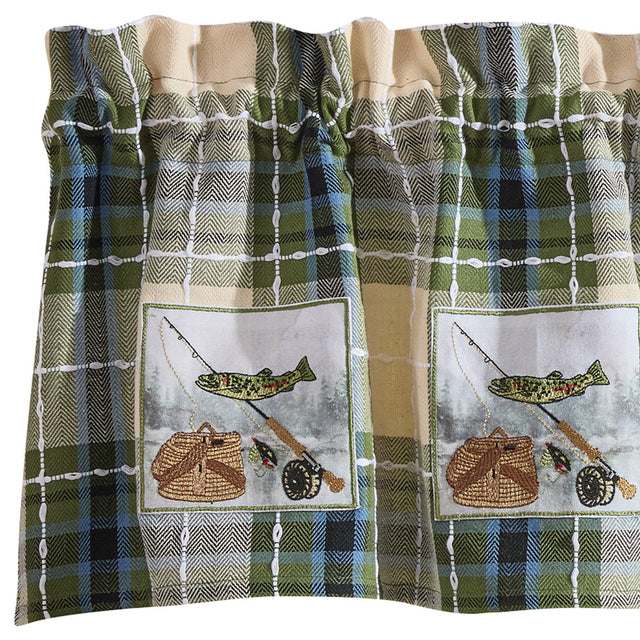 Troutman Lined Patch Valance 14