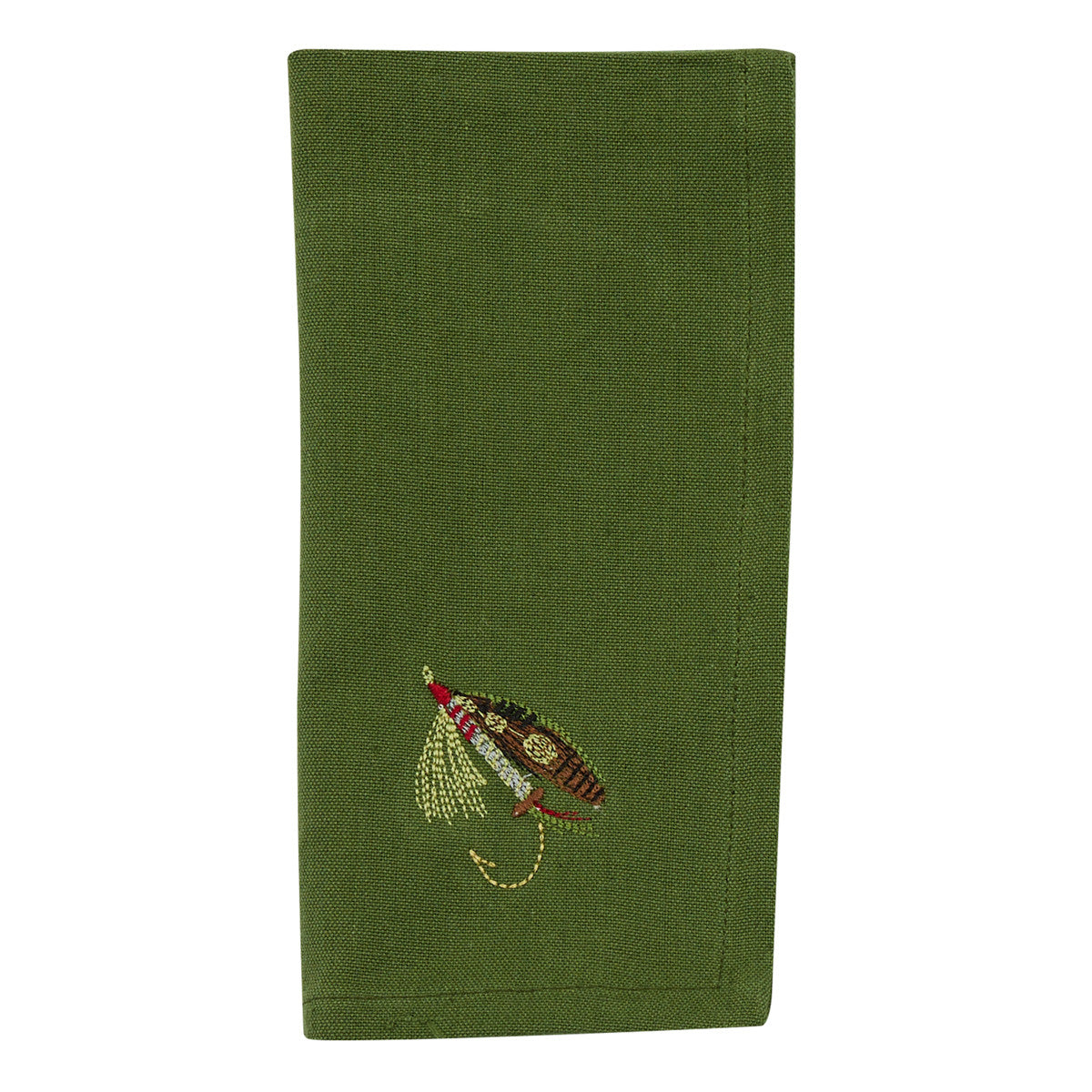 Fly Fishing Napkins  - Set Of 12 Check  Park Designs