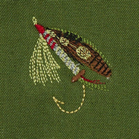 Fly Fishing Napkins - Set Of 12 Check Park Designs - The Fox Decor