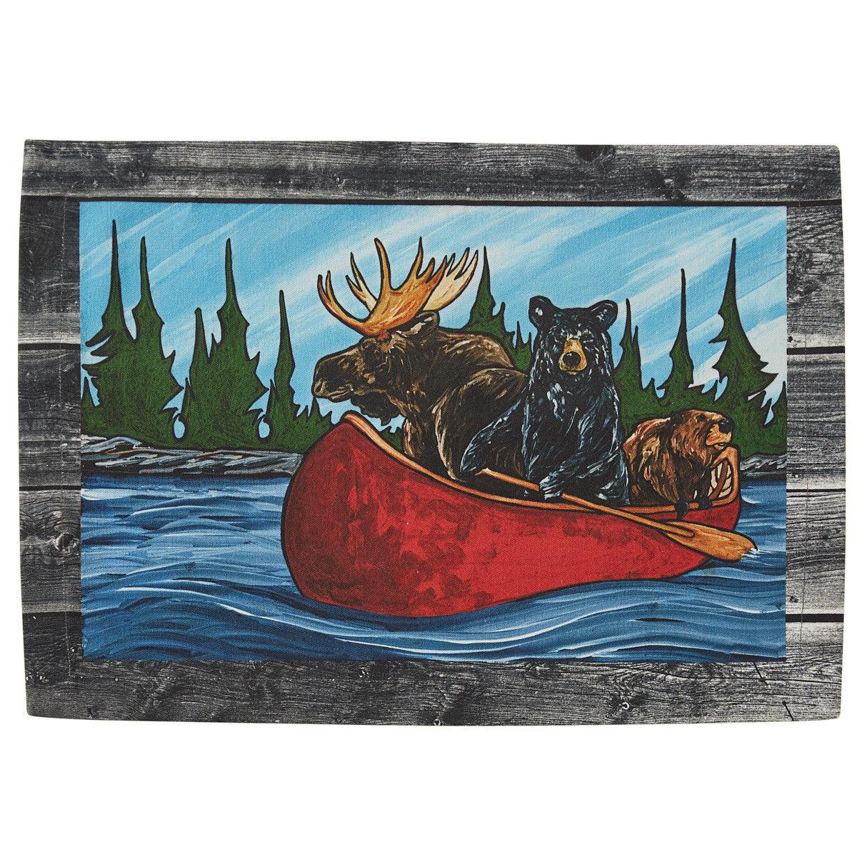 Summer Vacation Placemat Set of 12 - Park Designs - The Fox Decor