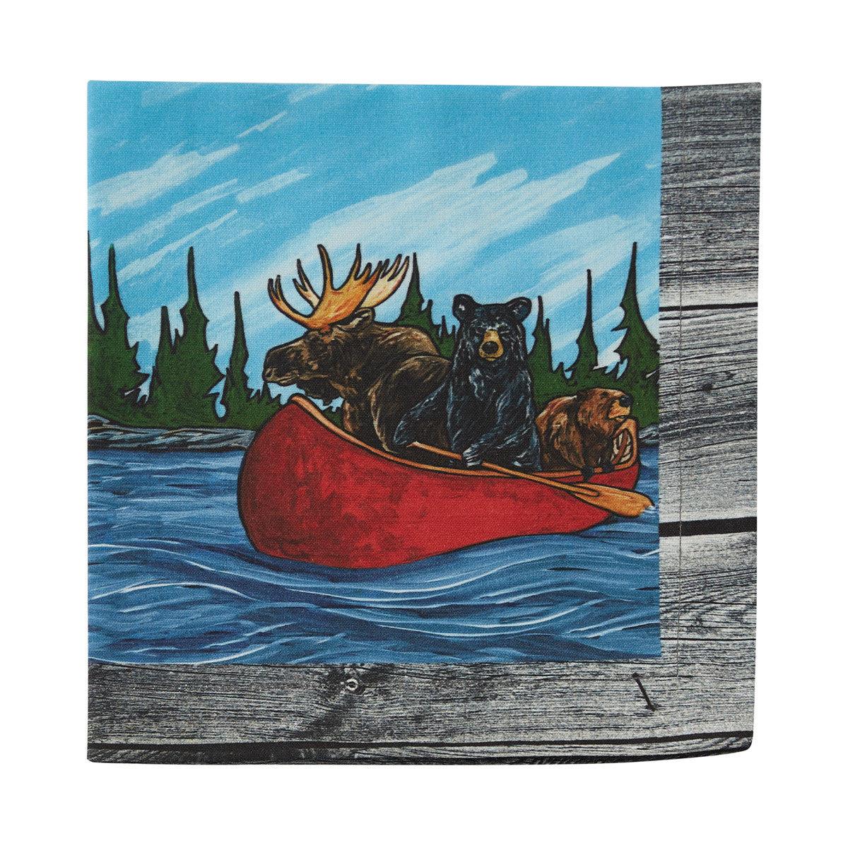 Summer Vacation Napkin Set of 12 - Park Designs - The Fox Decor