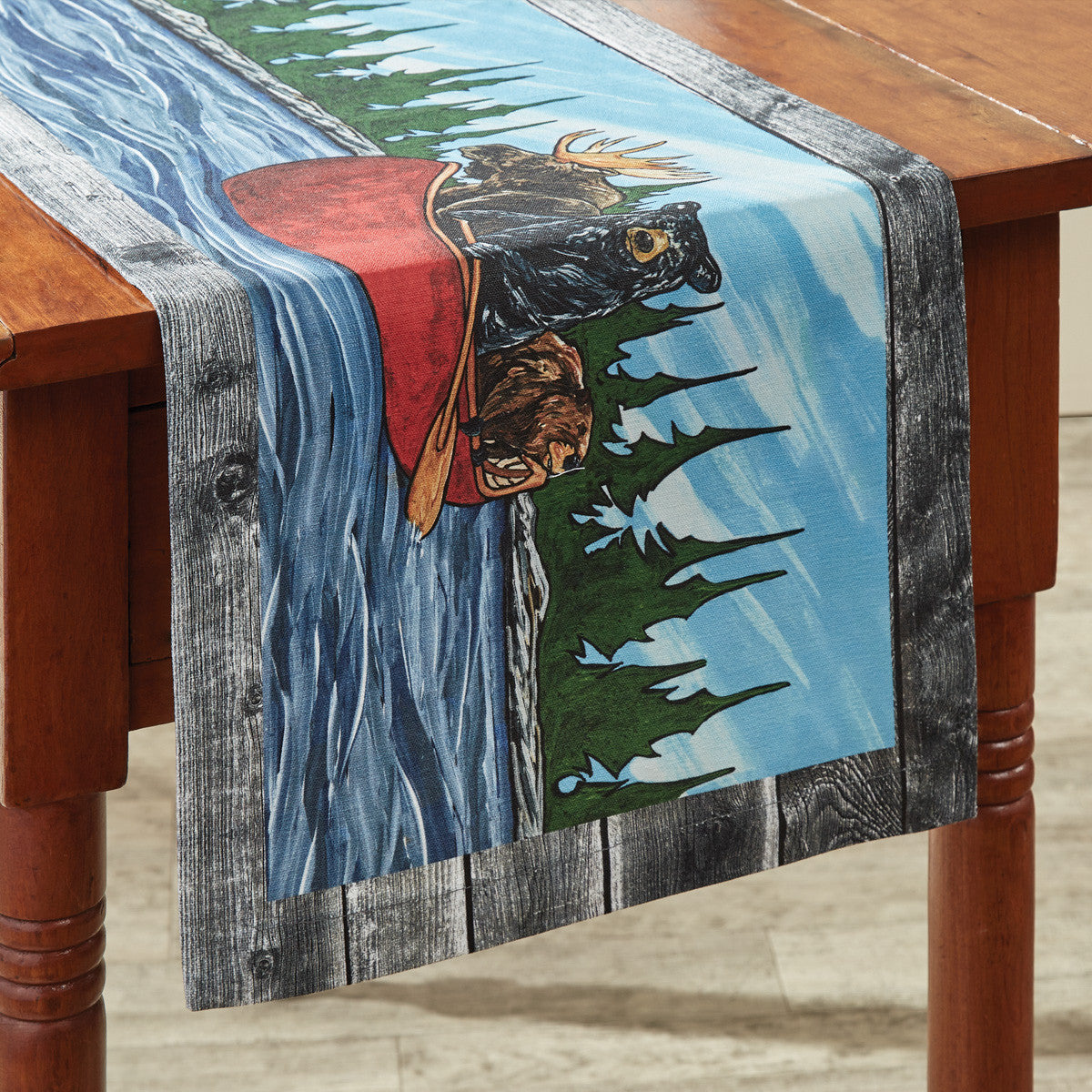 Summer Vacation Table Runner 36"L Set of 2 - Park Designs - The Fox Decor