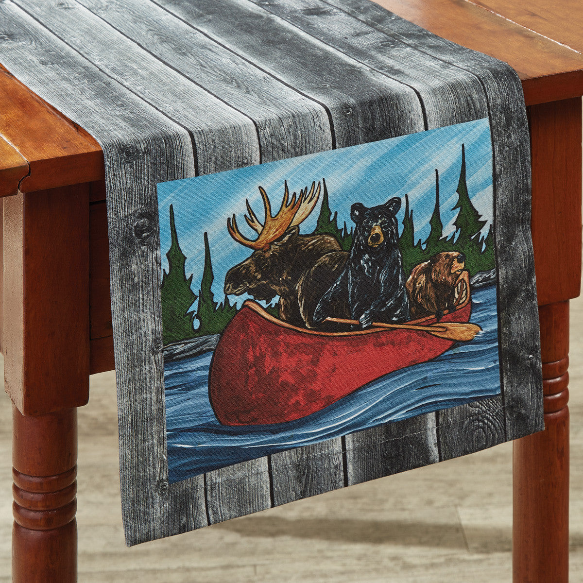 Summer Vacation Table Runner 54"L Set of 2 - Park Designs - The Fox Decor