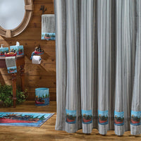 Thumbnail for Summer Vacation Shower Curtain - Set of 2 Park Designs - The Fox Decor