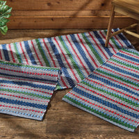 Boundary Waters Chindi Rug 3' x 5' - Chindi Set of 2 Park Designs - The Fox Decor