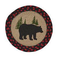 Thumbnail for Black Bear Braided Trivet  Set of 6 - Park Designs