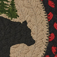 Thumbnail for Black Bear Braided Trivet  Set of 6 - Park Designs