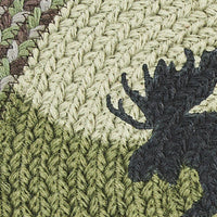 Thumbnail for Moose Braided Placemat Set of 12 - Park Designs