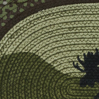 Moose Braided Rug 32