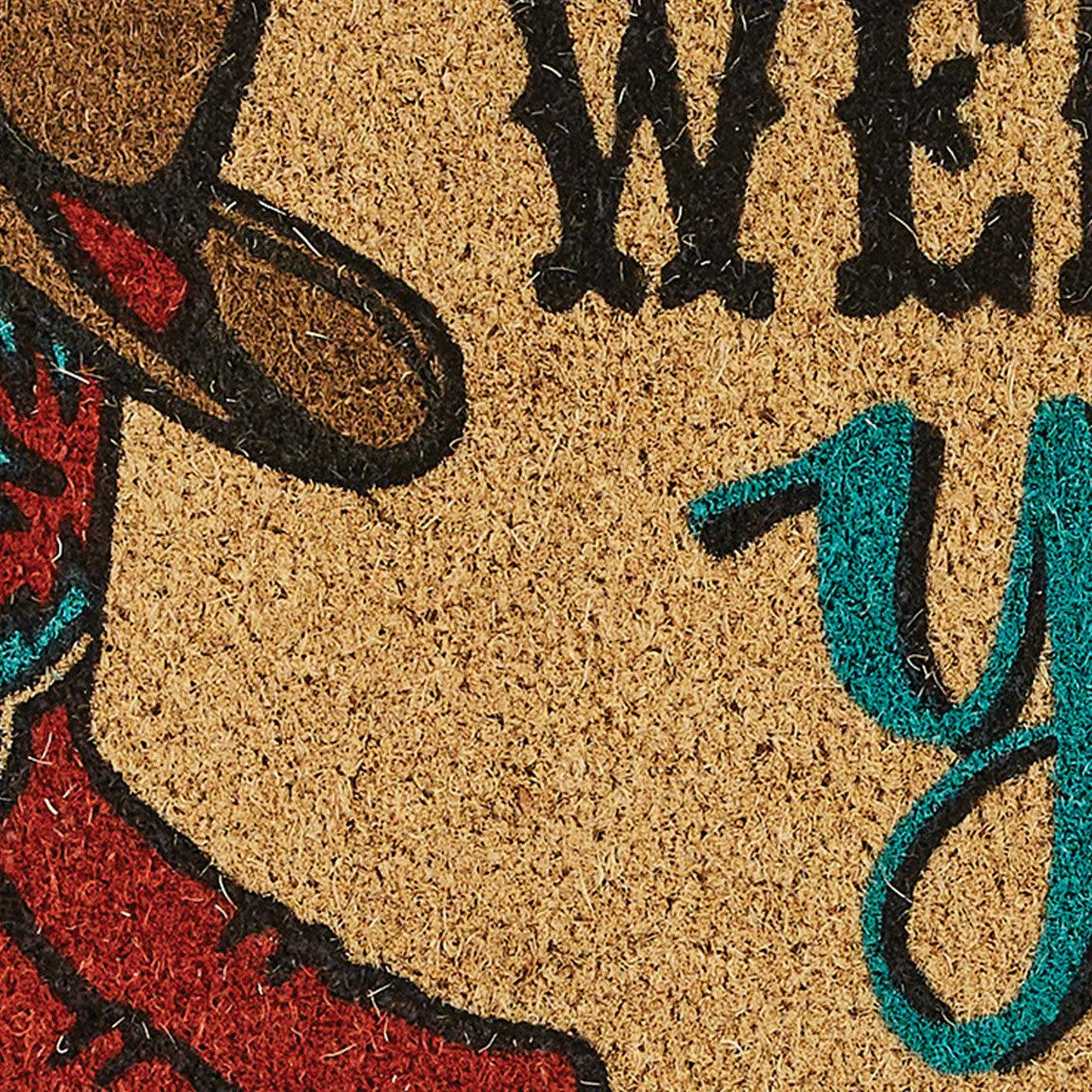 Welcome Y'all Door Mat Set of 2 - Park Designs - The Fox Decor