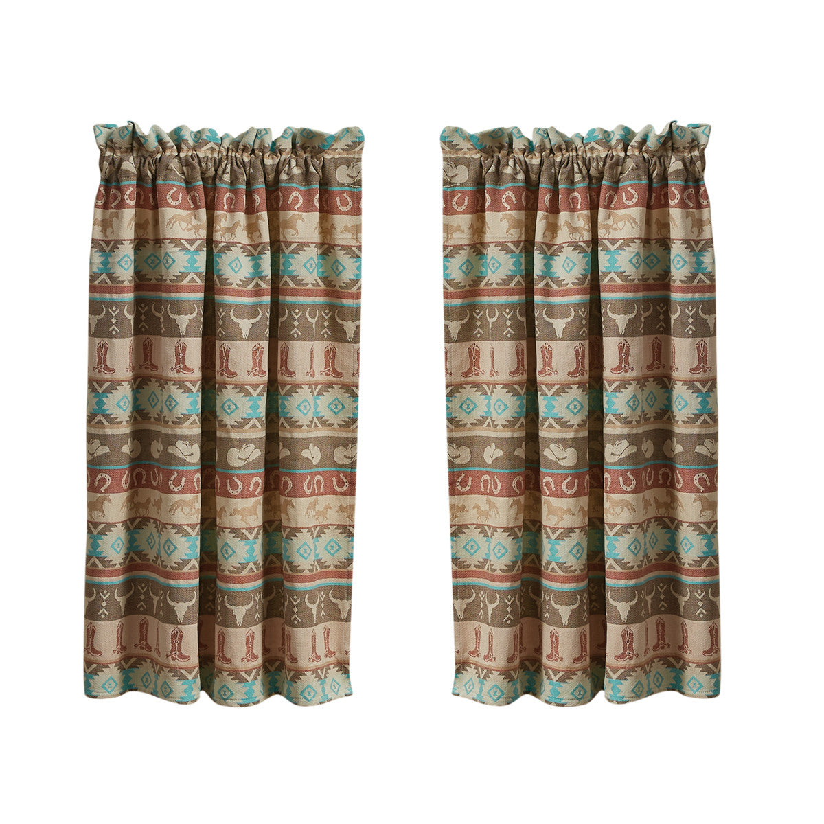 Ranch Jacquard Tiers 36"L - Set of 2 Park Designs - The Fox Decor