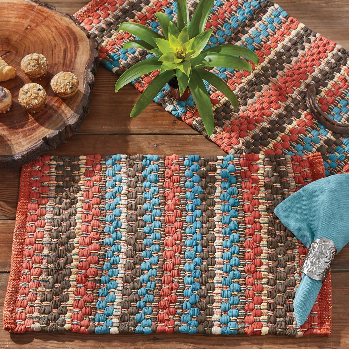 Santa Fe Chindi Table Runner 36"L - The Fox Decor