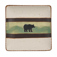 Skyline Bear Salad Plate - The Fox Decor