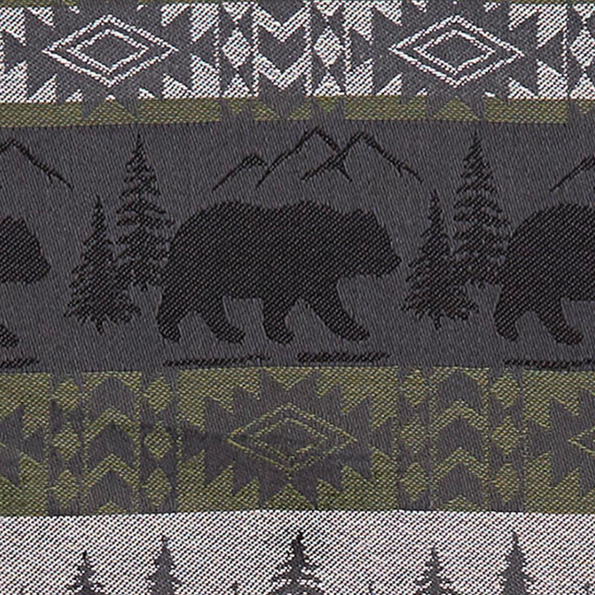Green Mountain Bear Dishtowel - Set of 12 Park Designs - The Fox Decor