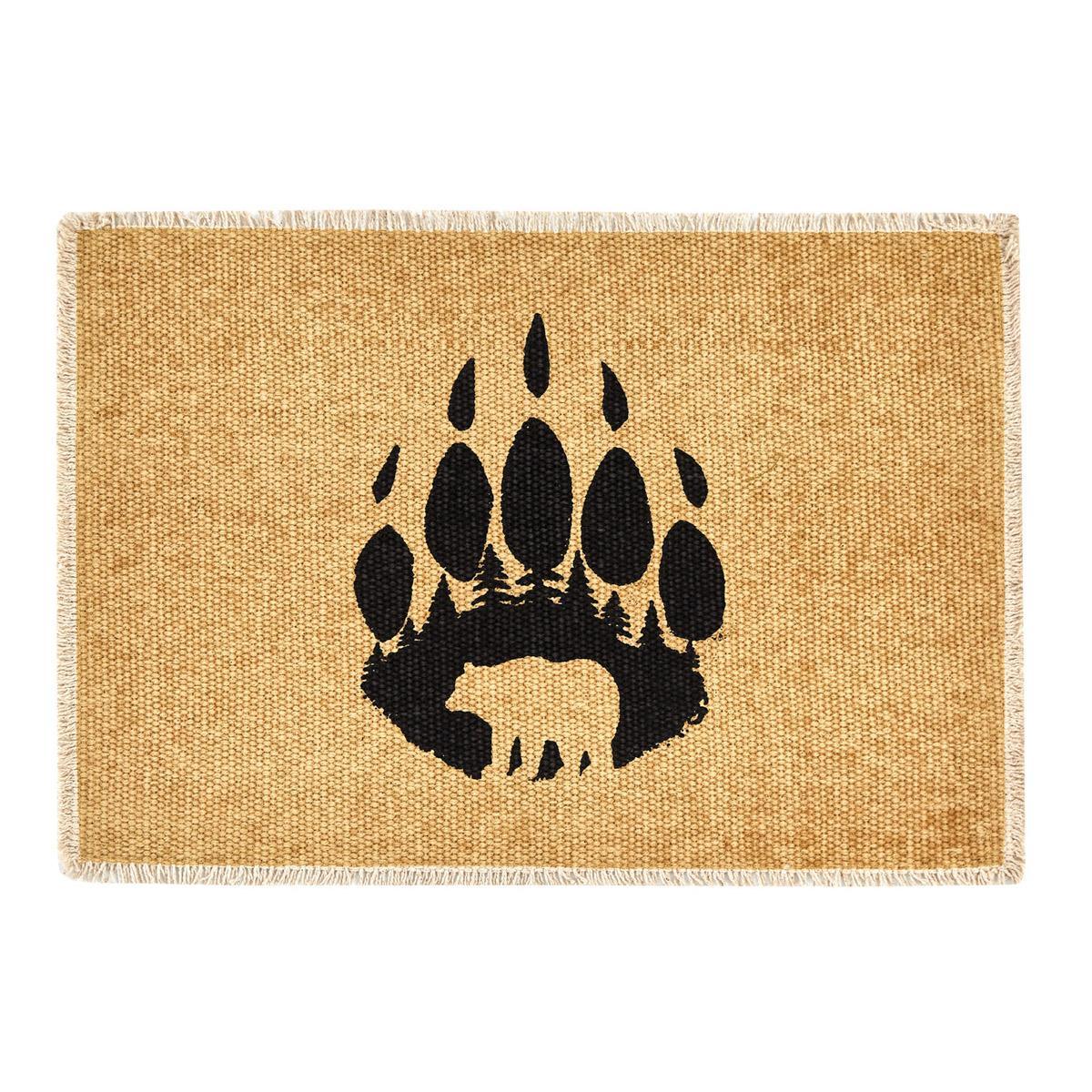 Bear Paw Placemats - Set of 6 Park Designs - The Fox Decor