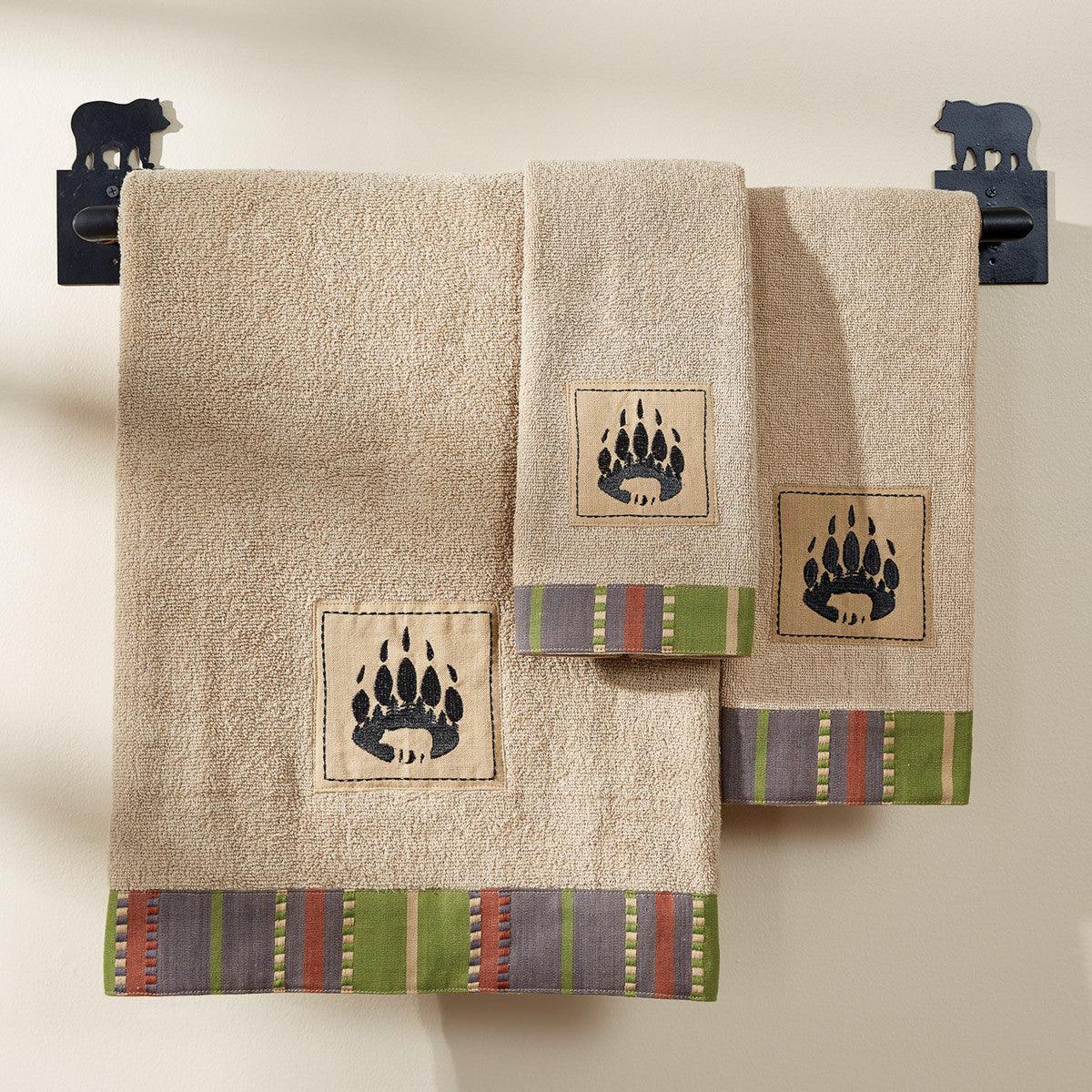 Shenandoah Stripe Bath Towel - Set of 2 Park Designs - The Fox Decor
