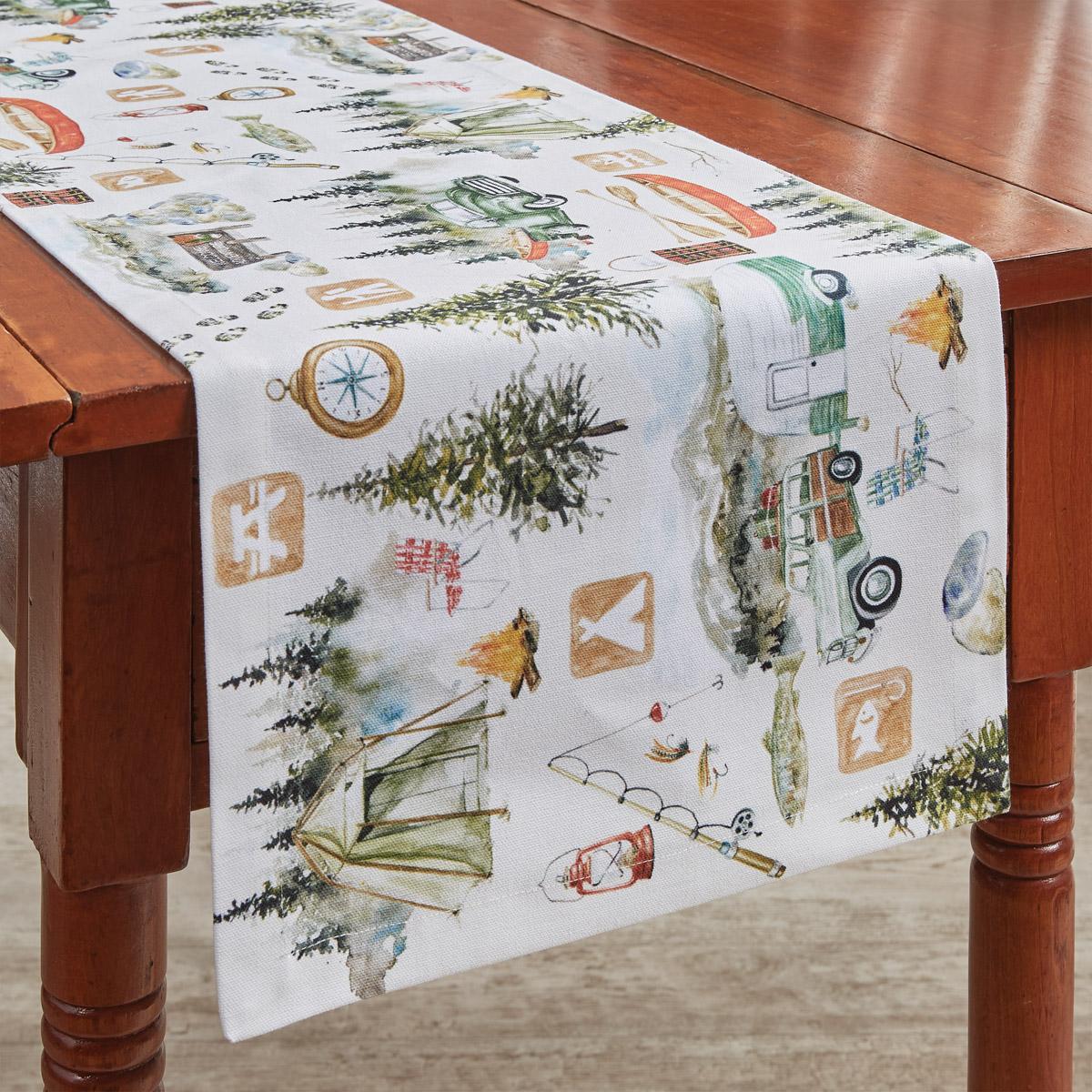 Camping Table Runner 54" L - Park Designs - The Fox Decor