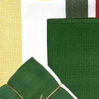 Camp Stripe 3 Dishtowel/ 1 Dishcloth Set - ParkDeigns - The Fox Decor