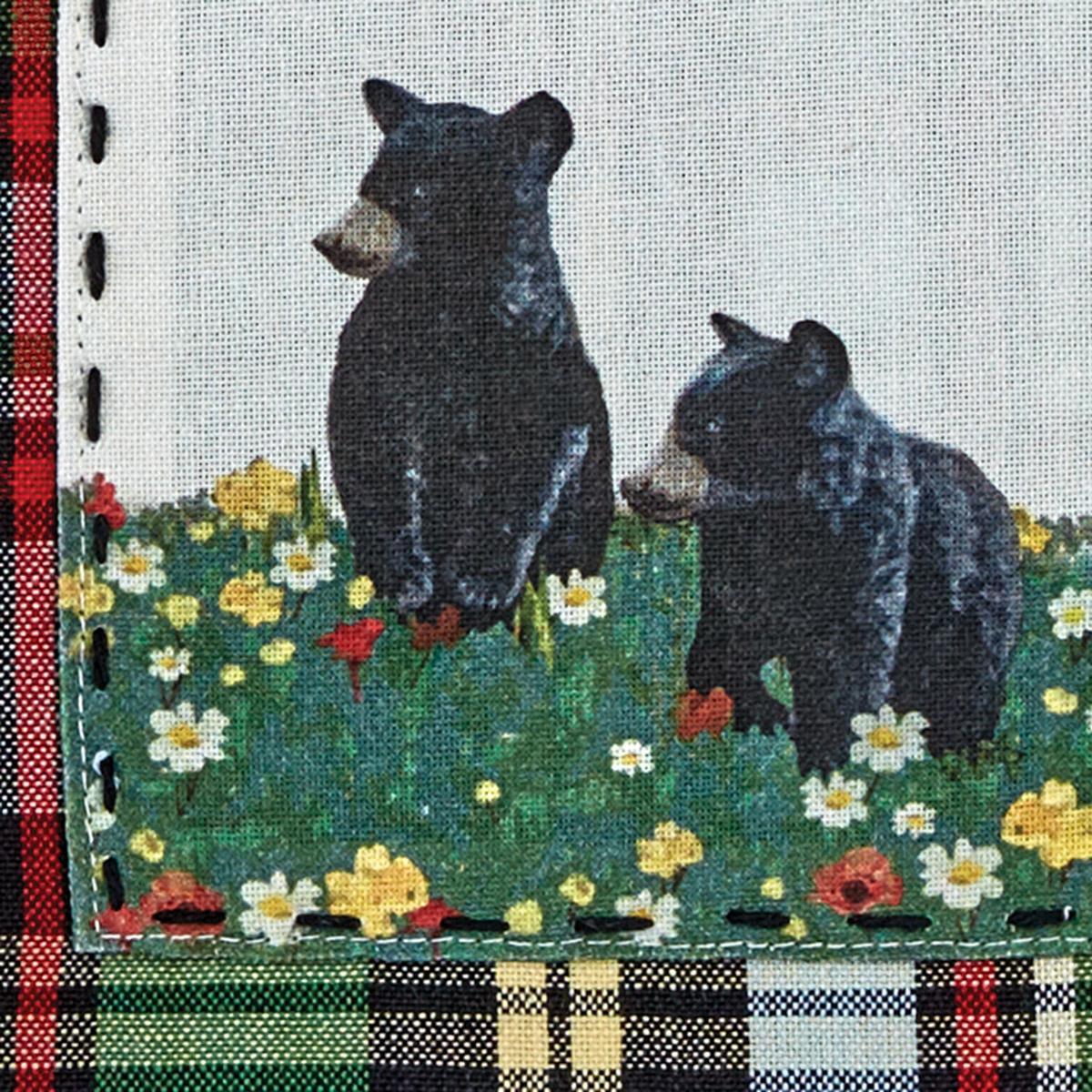 Happy Trails Baby Bear Dishtowel - Set of 2 Park Designs - The Fox Decor