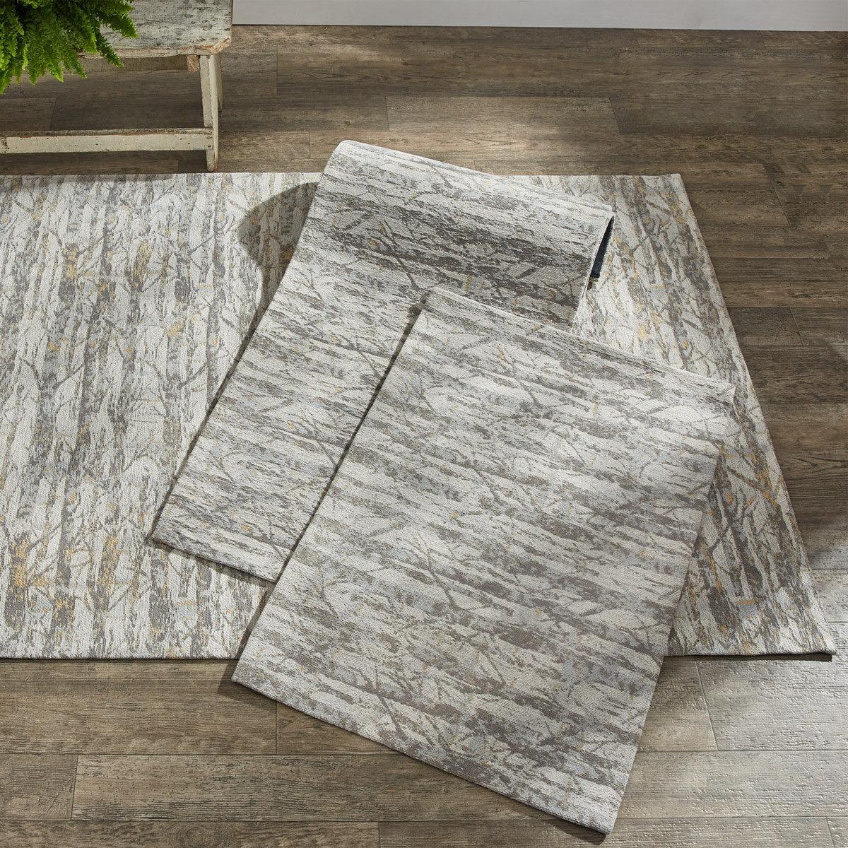 Wild And Beautiful Birch Chenille Rug Runner 2X6 - Park Designs - The Fox Decor