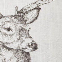 Wild And Beautiful Deer Printed Pillow 10