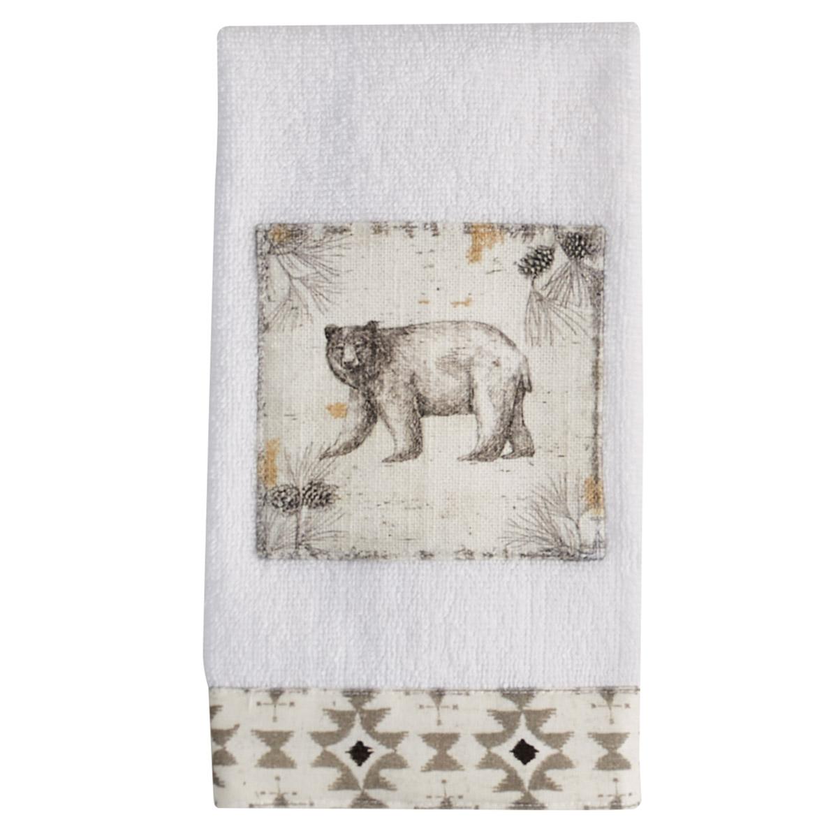 Wild And Beautiful Terry Fingertip Towel - The Fox Decor