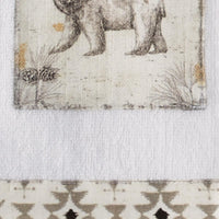 Wild And Beautiful Terry Fingertip Towel - The Fox Decor