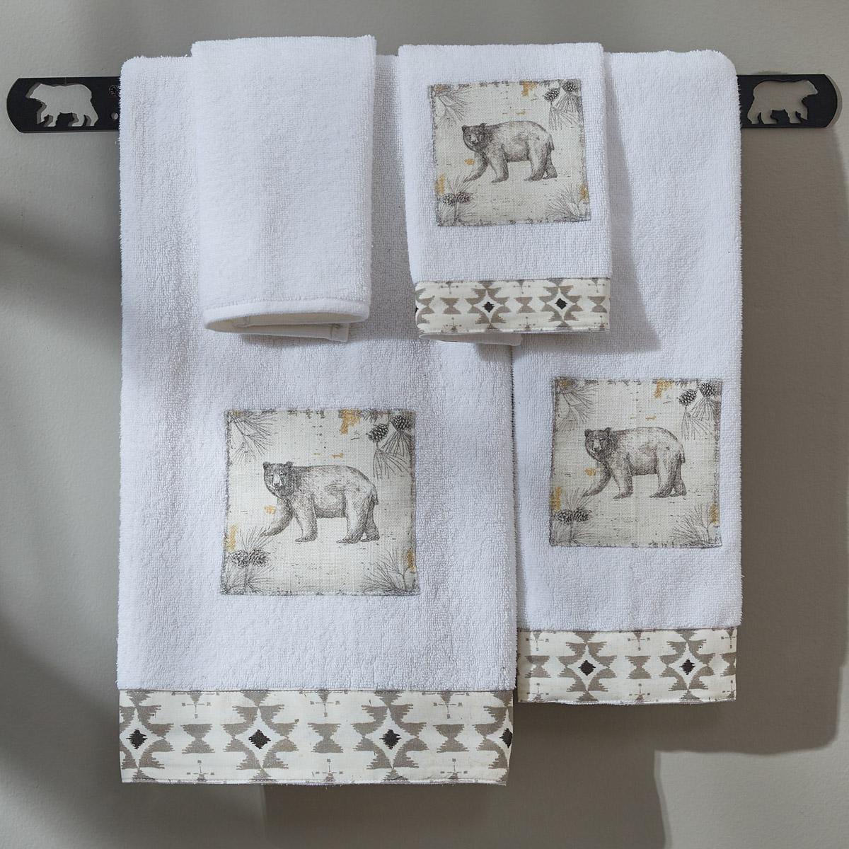 Wild And Beautiful Terry Hand Towel - The Fox Decor