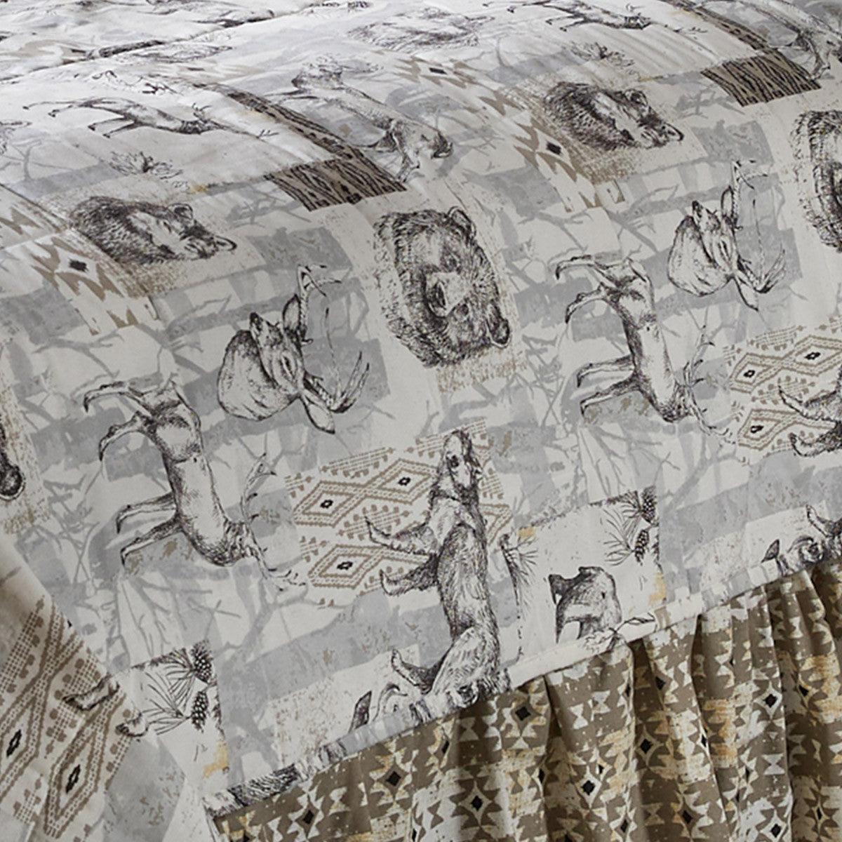 Wild And Beautiful Twin Bedspread - Park Designs - The Fox Decor