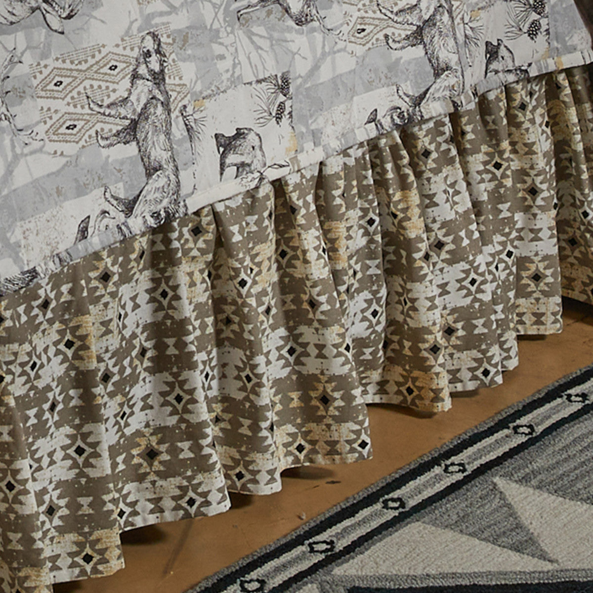 Wild And Beautiful King Bedskirt - Park Designs
