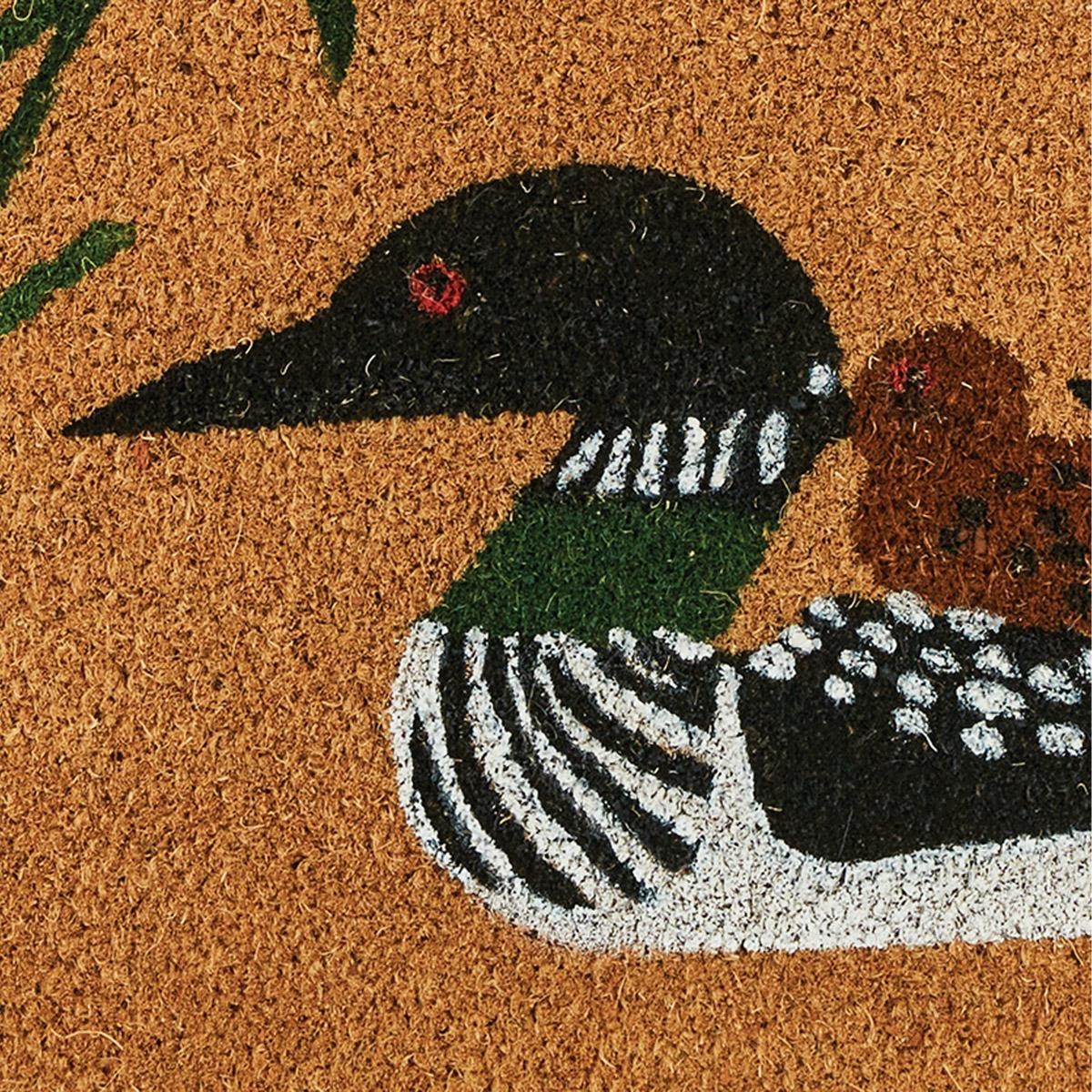 Rainy Lake Doormat - The Fox Decor