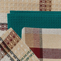 Gamekeeper Plaid 3 Dishtowel/1 Dishcloth Set - Park Designs - The Fox Decor