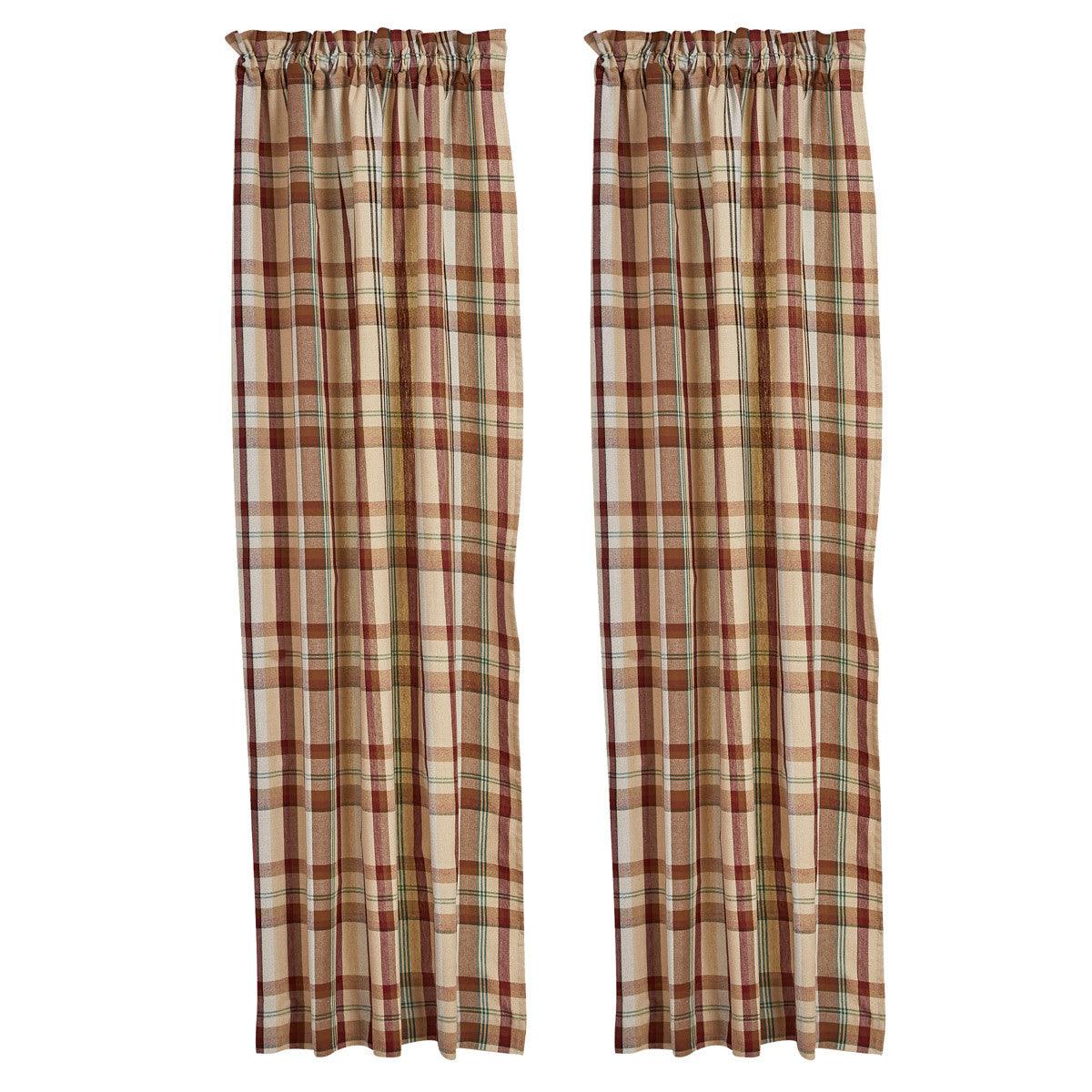 Gamekeeper Plaid Panels - 72x63 Park Designs - The Fox Decor
