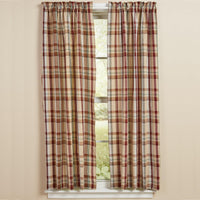 Thumbnail for Gamekeeper Plaid Panels - 72x63 Park Designs - The Fox Decor