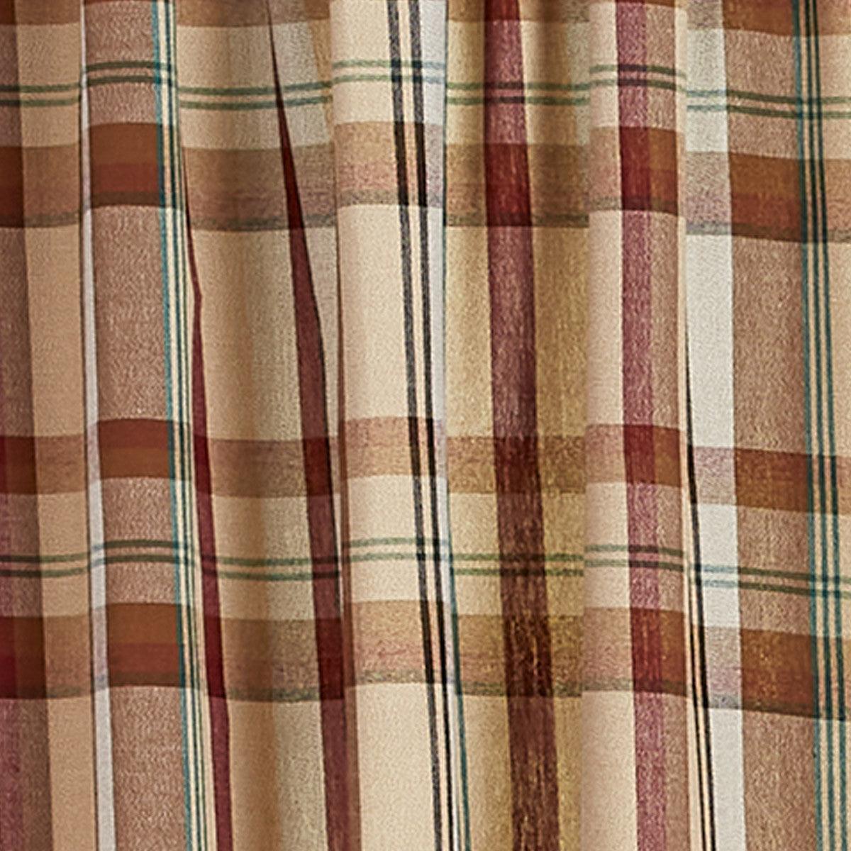 Gamekeeper Plaid Panels - 72x63 Park Designs - The Fox Decor