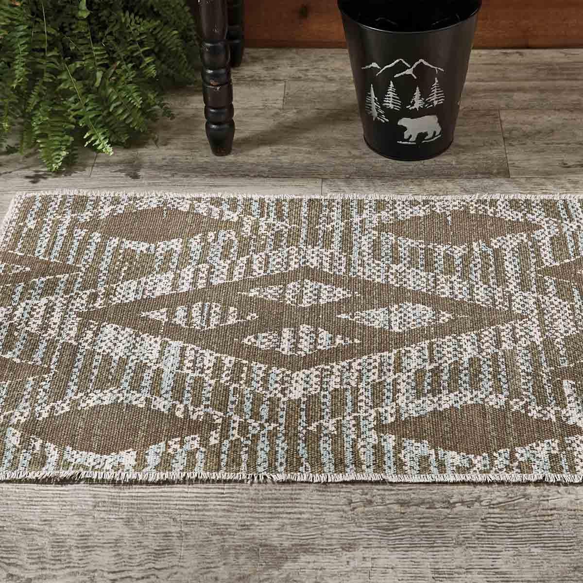 Grand Teton Printed Rug 2' X 3' - Set of 2 Park Designs - The Fox Decor