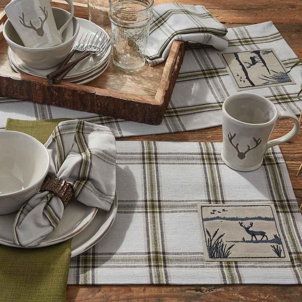 Timberline Table Runner 54"L - The Fox Decor