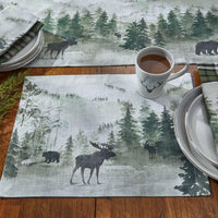 Watercolor Wildlife Placemat - The Fox Decor