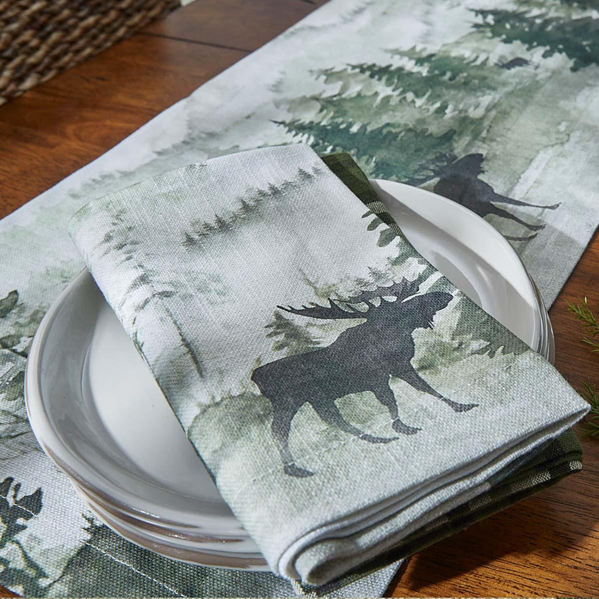 Watercolor Wildlife Napkin - The Fox Decor