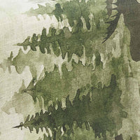 Watercolor Wildlife Table Runner 36