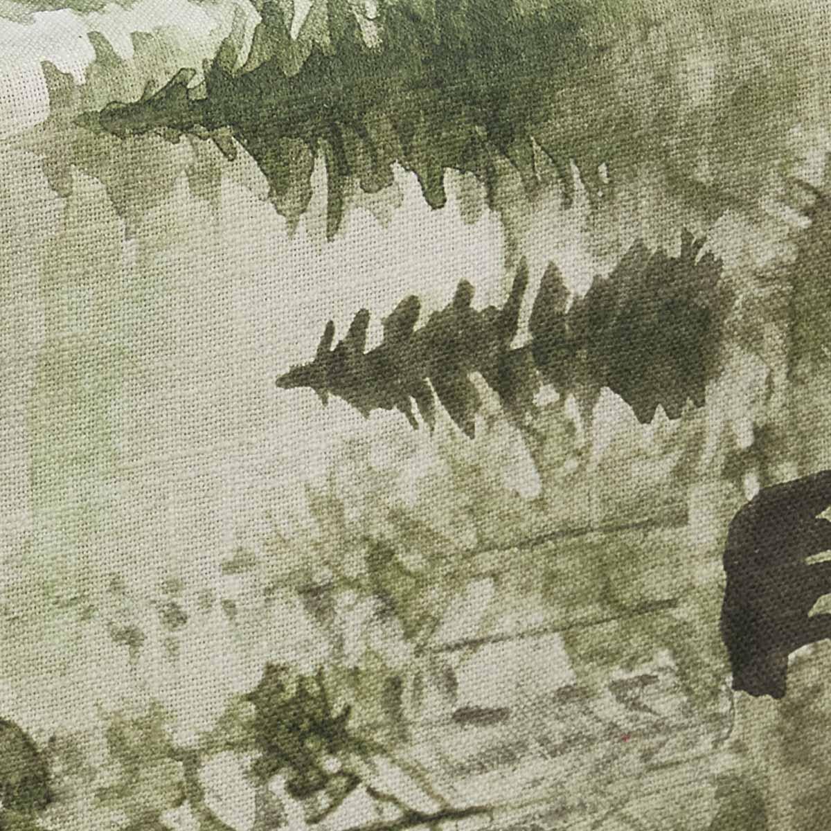 Watercolor Wildlife Table Runner 54"L - The Fox Decor