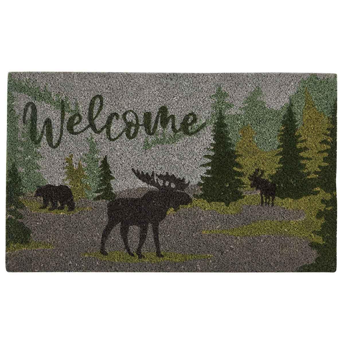 Watercolor Wildlife Doormat - The Fox Decor