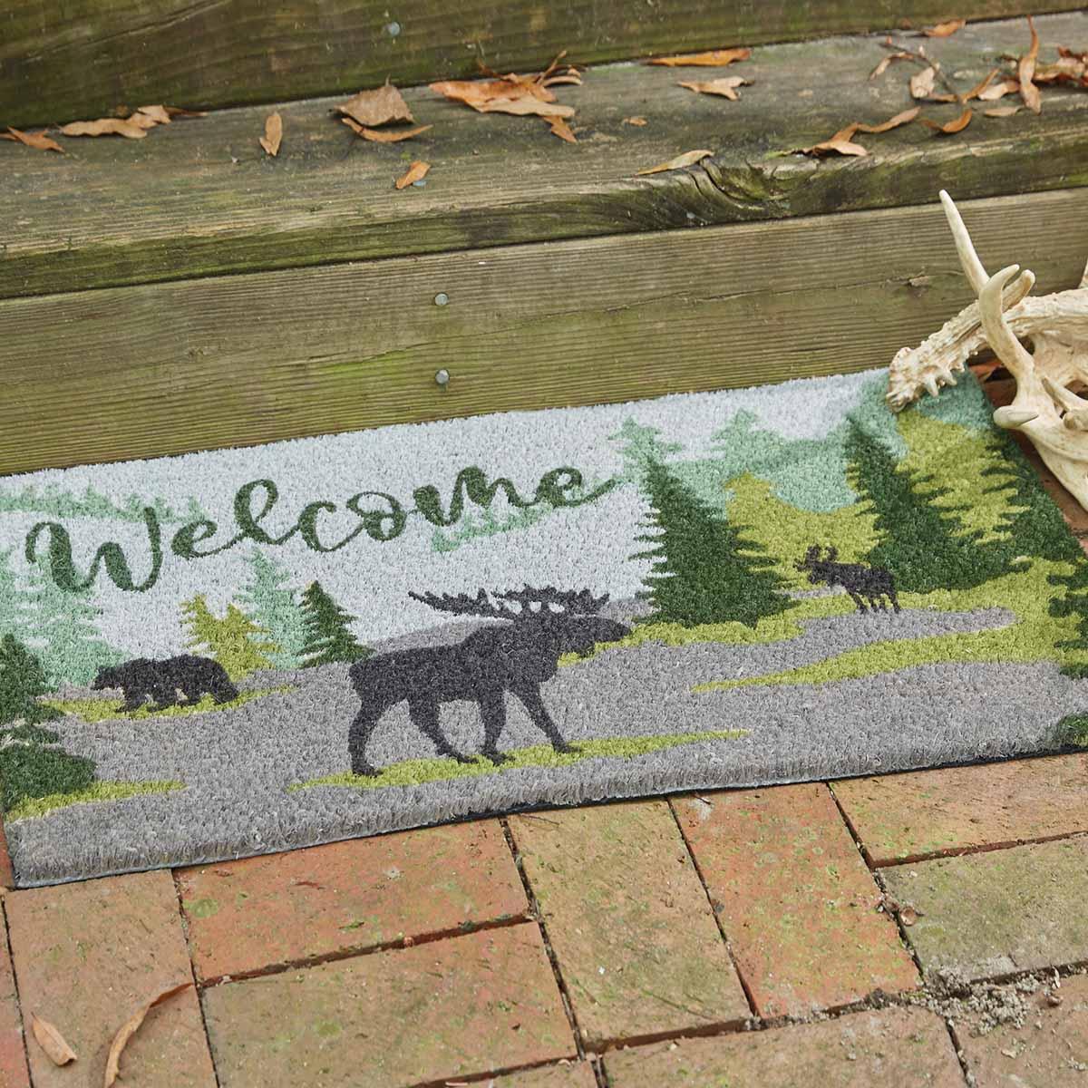 Watercolor Wildlife Doormat - The Fox Decor