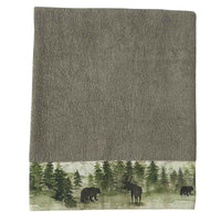 Thumbnail for Watercolor Wildlife Bath Towel - Park Designs - The Fox Decor